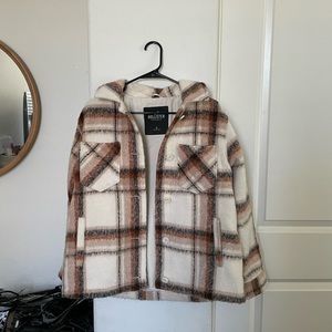 HOLLISTER plaid jacket